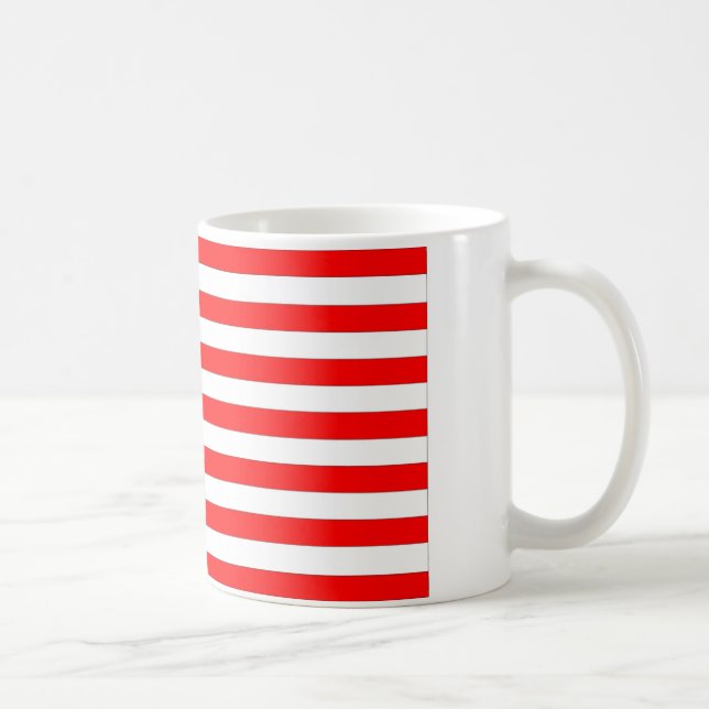 AMERIKANISCHE FLAGE KAFFEETASSE (Rechts)