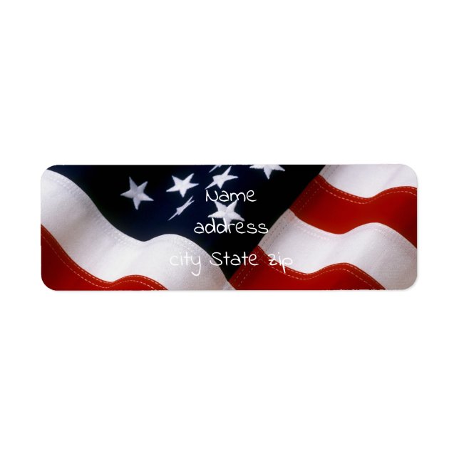 amerikanische Flagge (Vorne)