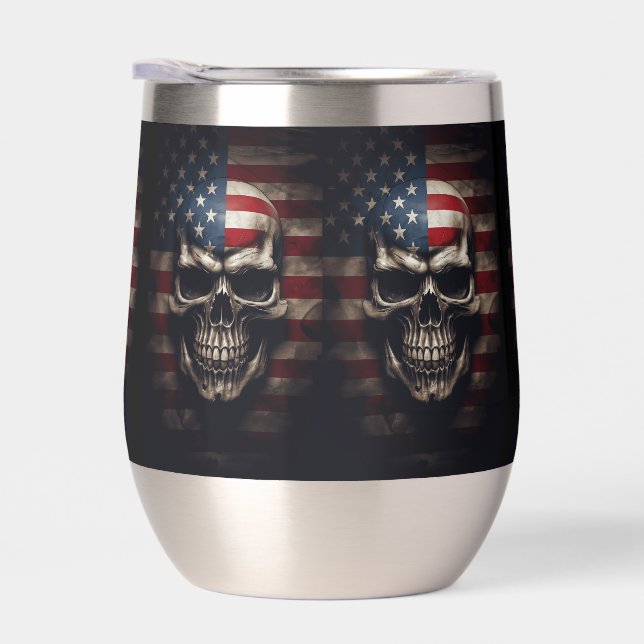Amerikanische Flagge (Rechts)
