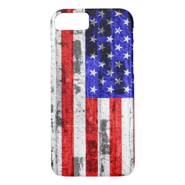 Amerikanische Flagge #10 Case-Mate iPhone Hülle (Rückseite)