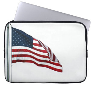 Amerikanische Flagge 2371 Laptopschutzhülle