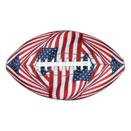 Amerikanische Flagge 2412 Football