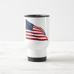Amerikanische Flagge 2412 Reisebecher