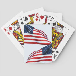 Amerikanische Flagge 2412 Spielkarten