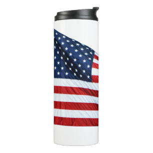 Amerikanische Flagge 2412 Thermosbecher
