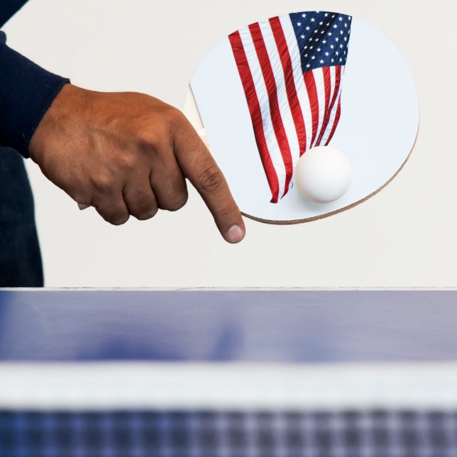 Amerikanische Flagge 2412 Tischtennis Schläger (InSitu)