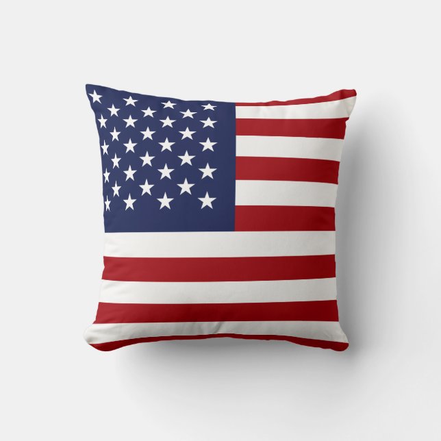 Amerikanische Flagge 2 Kissen (Vorderseite)