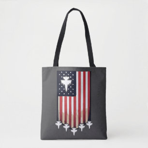 Amerikanische Flagge 4. Juli-65079 Tasche