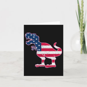 Amerikanische Flagge 4. Juli Patriotic Boys Gesche Karte