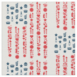 Amerikanische Flagge 4. Juli Picknick Stoff