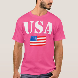 Amerikanische Flagge 4. Juli T-Shirt