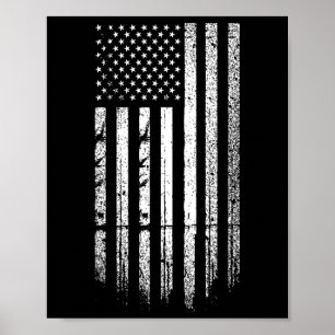 Amerikanische Flagge 4. Juli USA Jungen Kinder Tee Poster