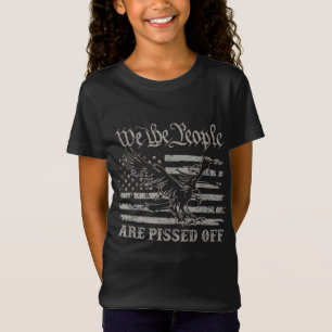 Amerikanische Flagge Adler, wir, die Menschen sind T-Shirt