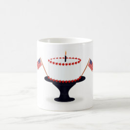Amerikanische Flagge Amerikanische Unabhängigkeits Kaffeetasse