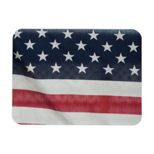 Amerikanische Flagge auf der Sussex County Fair Magnet