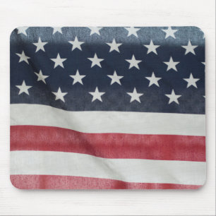 Amerikanische Flagge auf der Sussex County Fair Mousepad