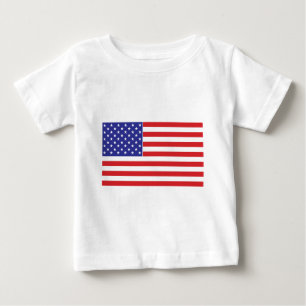 Amerikanische Flagge Baby T-shirt