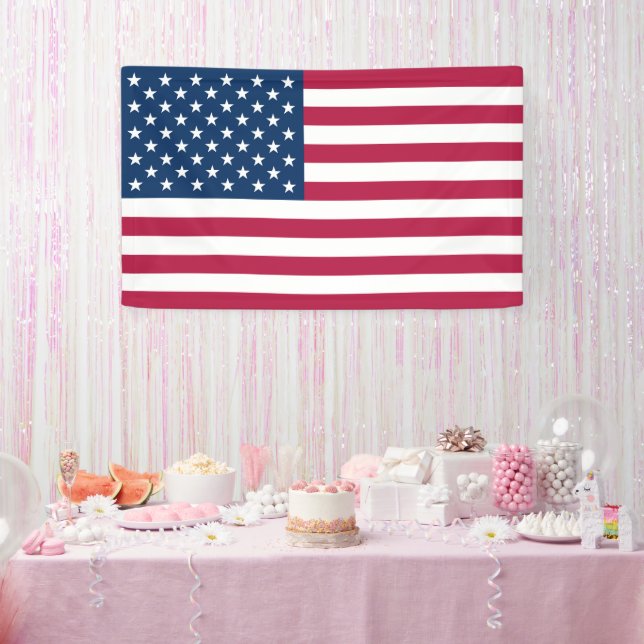 Amerikanische Flagge Banner (Party)