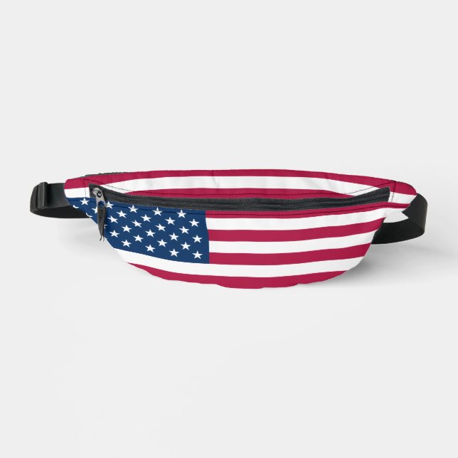 Amerikanische Flagge Bauchtasche (Vorderseite)