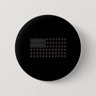 Amerikanische Flagge Bbq Grills Usa Patriotismus P Button