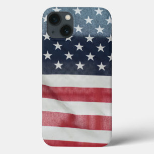 Amerikanische Flagge beim Sussex County angemessen iPhone 13 Hülle
