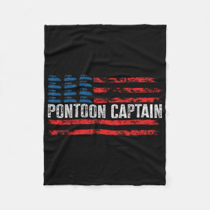 Amerikanische Flagge Boating Kleidung Herren Schwa Fleecedecke