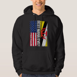 Amerikanische Flagge Brunei Flag Beste Nana je Fam Hoodie