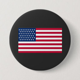 Amerikanische Flagge Button