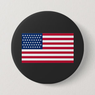 Amerikanische Flagge Button