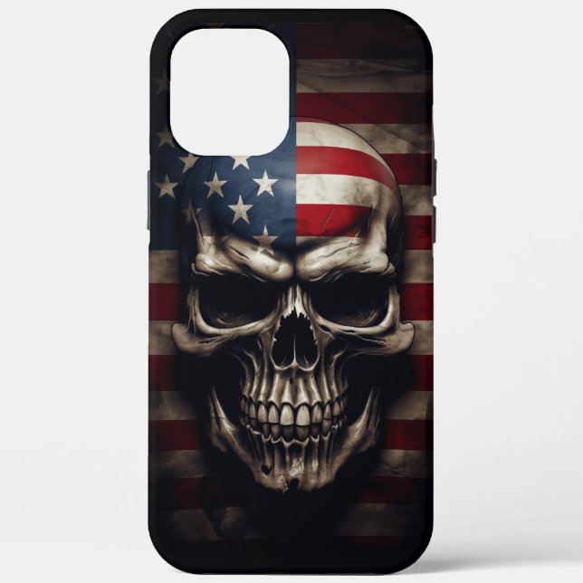 Amerikanische Flagge Case-Mate iPhone Hülle (Rückseite)