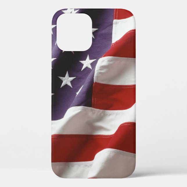 Amerikanische Flagge Case-Mate iPhone Hülle (Rückseite)