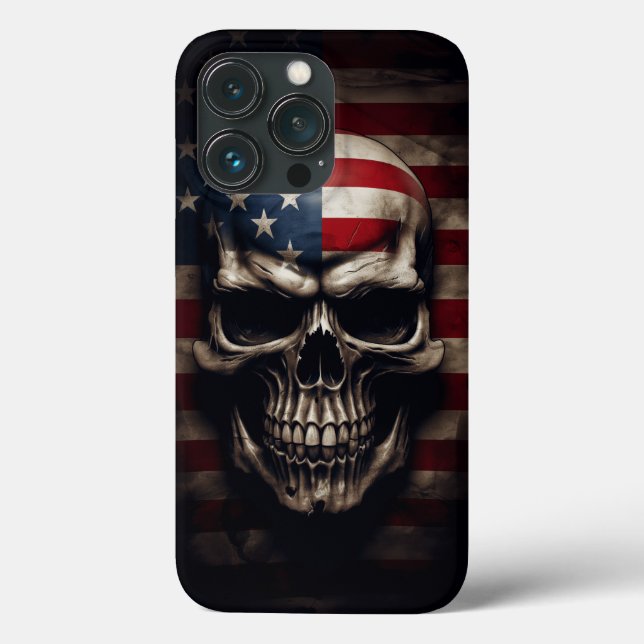 Amerikanische Flagge Case-Mate iPhone Hülle (Rückseite)