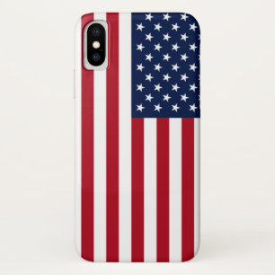 Amerikanische Flagge iPhone X Hülle