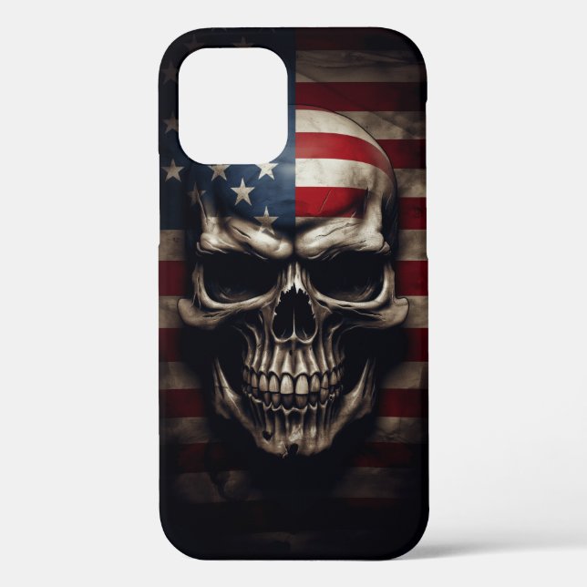 Amerikanische Flagge Case-Mate iPhone Hülle (Rückseite)