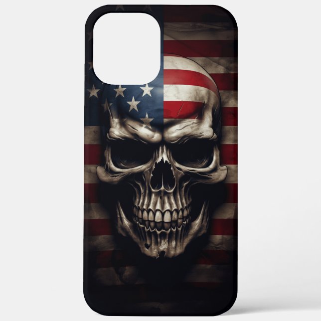 Amerikanische Flagge Case-Mate iPhone Hülle (Rückseite)