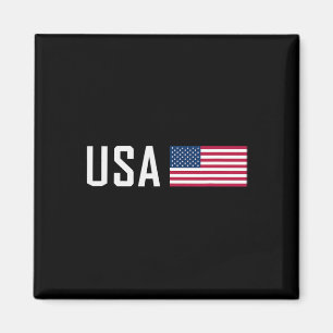 Amerikanische Flagge Cool Patriotische Männer Frau Magnet