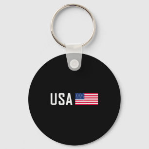 Amerikanische Flagge Cool Patriotische Männer Frau Schlüsselanhänger