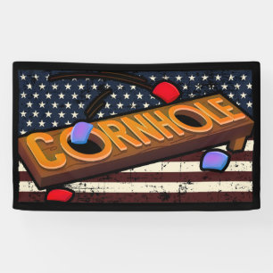 Amerikanische Flagge Cornloch Banner