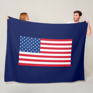 Amerikanische Flagge Decke 