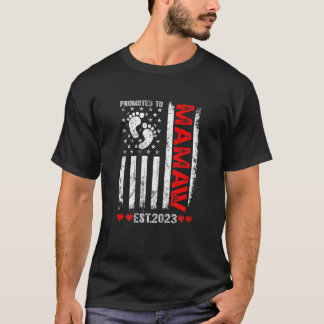 Amerikanische Flagge der Frauen, zur Mamaw 2023 Mu T-Shirt