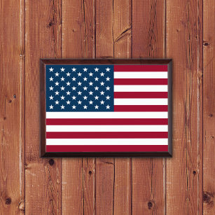 Amerikanische Flagge der Plaque de USA Awardplakette