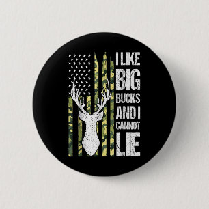 Amerikanische Flagge, die ich mag große Knüppel un Button