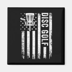 Amerikanische Flagge Disc Golf Spieler Flying Disc Magnet