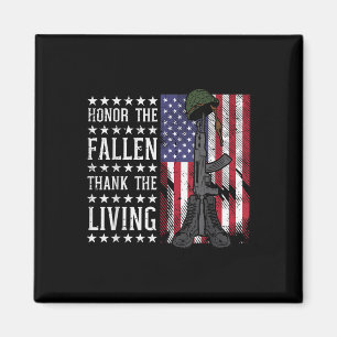 Amerikanische Flagge Ehre der gefallenen Mütter Magnet