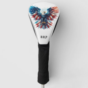 *~* Amerikanische Flagge .. Erste Schritte USA Bal Golf Headcover