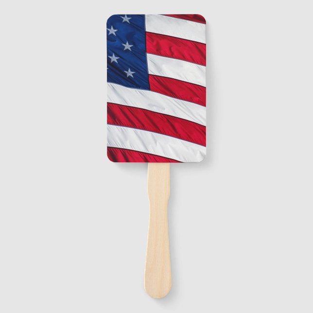 Amerikanische Flagge Fächer (Vorderseite)