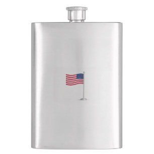 Amerikanische Flagge Flachmann