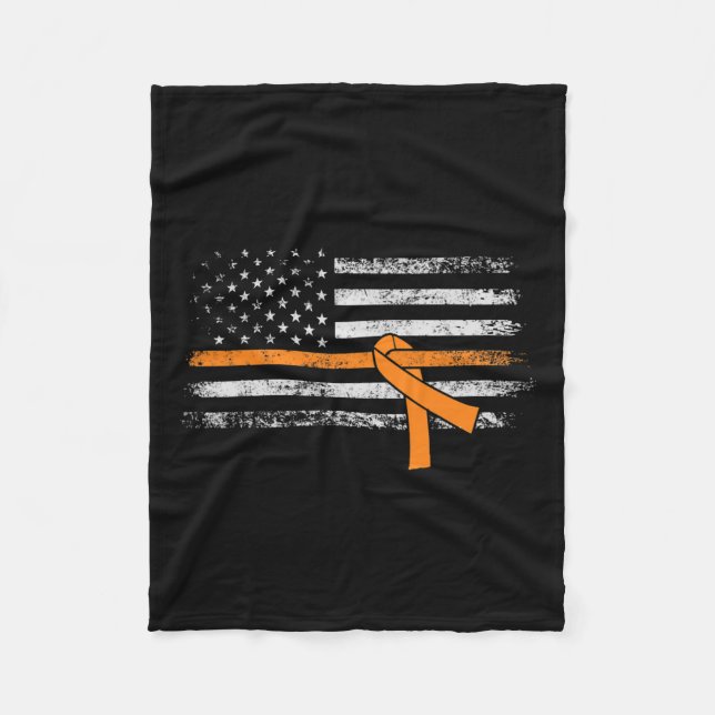 Amerikanische Flagge Fleecedecke (Vorderseite)