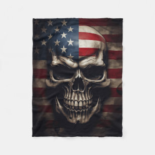 Amerikanische Flagge Fleecedecke
