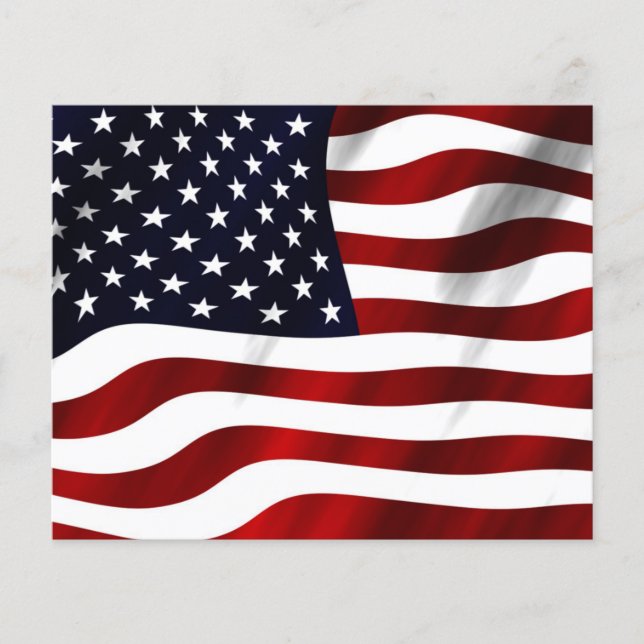 Amerikanische Flagge Flyer (Vorne)